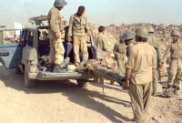 انتقال مجروح با آمبولانس