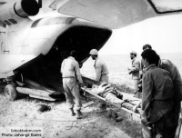 انتقال مجروح با هلیکوپتر