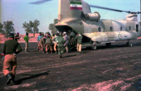 انتقال مجروح با هلیکوپتر