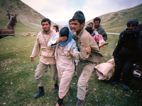 انتقال مجروح شیمیایی سر دشت