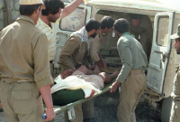 انتقال مجروح با آمبولانس