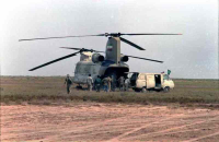 انتقال مجروح با هلیکوپتر