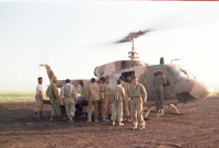 انتقال مجروح با هلیکوپتر