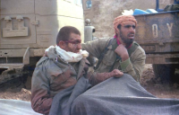 امدادگر در پست امداد