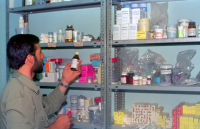 داروخانه بیمارستان صحرایی