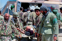 انتقال مجروح با هلیکوپتر