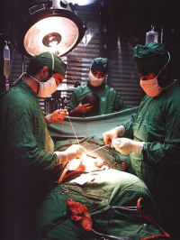 اتاق عمل بیمارستان صحرایی