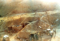 نمای خارجی بیمارستان صحرایی 