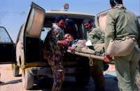 انتقال مجروح با آمبولانس