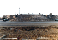 نمای خارجی بیمارستان صحرایی امام حسین