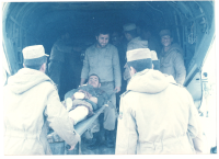 انتقال مجروح با هلیکوپتر