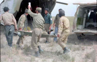 انتقال مجروح با هلیکوپتر