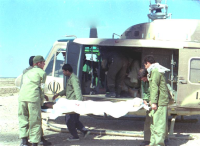 انتقال مجروح با هلیکوپتر