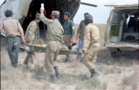 انتقال مجروح با هلیکوپتر