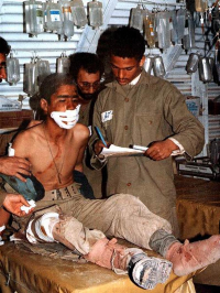 اورژانس صحرایی سوله ای بهداری یگان رزم 